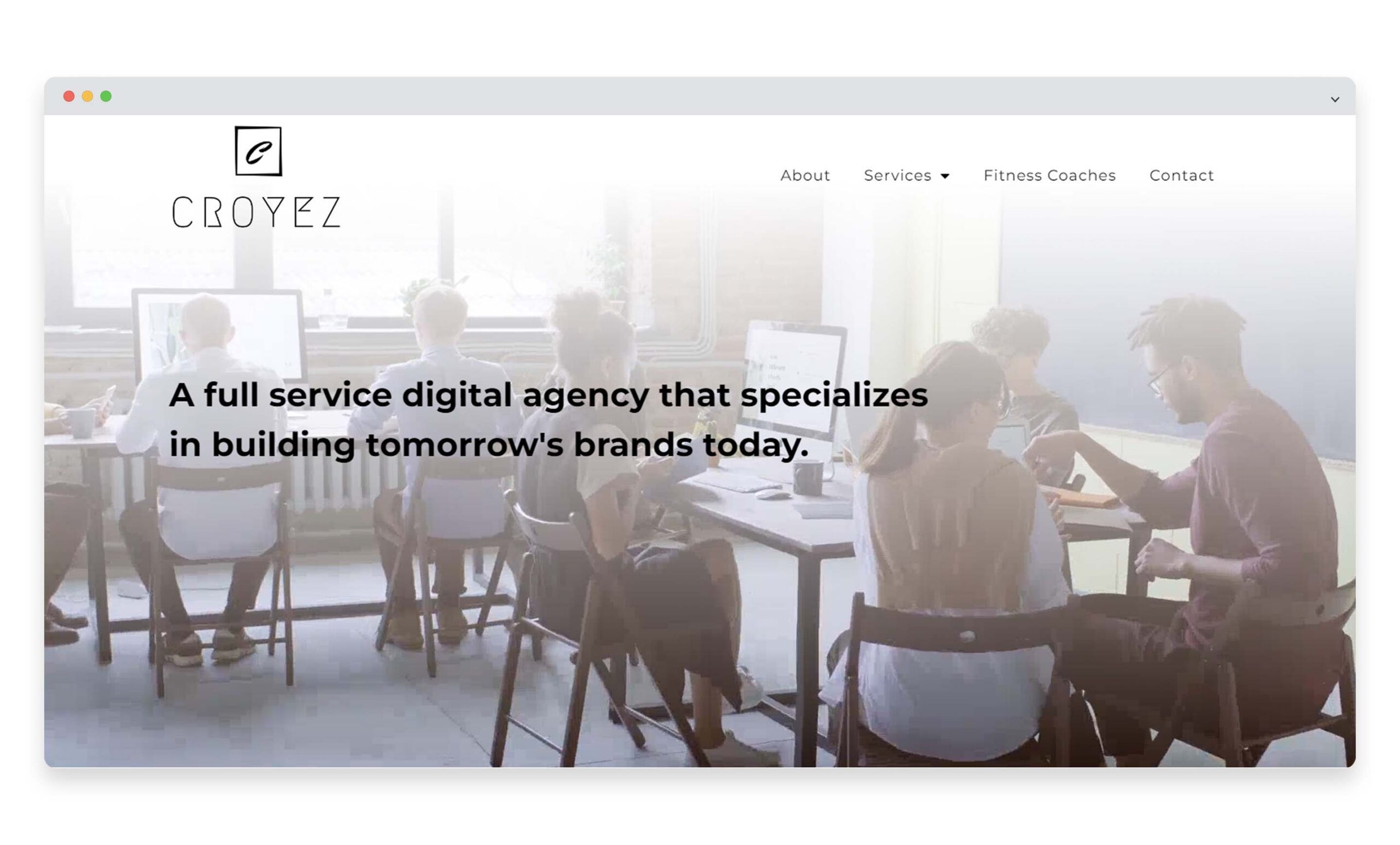 Croyez Management Portfolio Website | Yahyou | Transform your online presence through digital and social media marketing